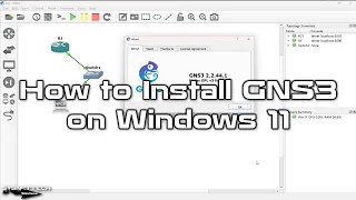 How to Install GNS3 on Windows 11 | GNS3 (2.2.44) | Easy Step-by-Step Setup Guide 🚀💻
