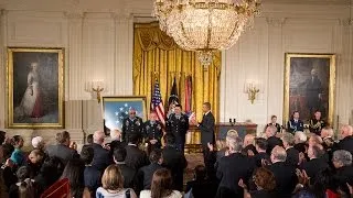 President Obama Awards the Medal of Honor