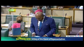 Minister of Finance and the Public Service, Hon. Dr. Nigel Clarke Budget Presentation 2022/23