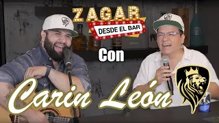 Zagar desde el bar con Carin Leon