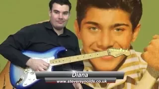 "Diana" - Electric Guitar Cover - Steve Reynolds