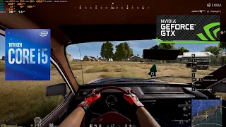 PUBG i5 10400F + GTX 1660ti 6GB GDDR6 + 16GB RAM TEST FULL HD