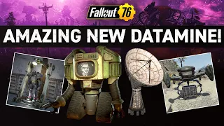 Fallout 76 | FUTURE ATOMIC SHOP ITEMS! HUGE NEW DATAMINE!