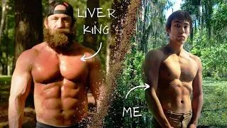 I Survived 24 Hours Living Like the Liver King... Liver King 's Diet Exposed.