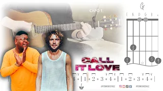 Felix Jaehn / Ray Dalton - Call It Love ACOUSTIC Guitar Lesson - Chords - Akkorde - Tutorial