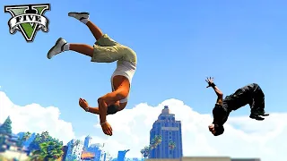 GTA Parkour Fails|Неудачные падения|Неудачный паркур|Фэйлы в ГТА 5