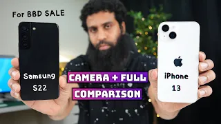 iPhone 13 vs Samsung S22 Full Comparison 2023 | BBD Sale 2023