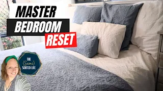 Cleaning Up My Disaster Room | WATCH ME Reset My Master Bedroom! | Mom Productivity