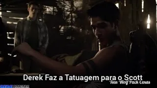 Cena: Derek Faz uma Tatuagem para o Scott | Teen Wolf - T03E01