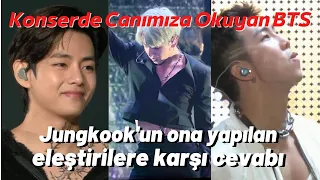 Jungkook konserde onu sevmeyen ve eleştirenlere nasıl bir cevap verdi? Online konserden inciler