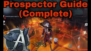 [ IDENTITY V ] Prospector Guide(Complete) | How to Use prospector (New lithospheric egg accessory)