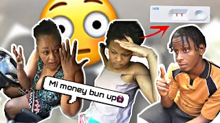 My Sister is Pregnant😱 Prank on Jamaican Mother (Got Emotional 😢)