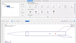 How to model kitset rocket in OpenRocket