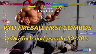 SF6 RYU IS O.D!! FIREBALL INTO COMBOS!? WTH!