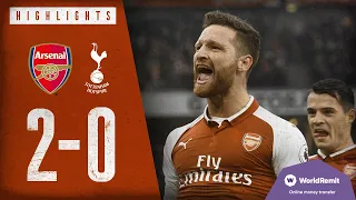 Mustafi's magic moment! | Arsenal 2-0 Tottenham Hotspur | Arsenal Classics | 2017
