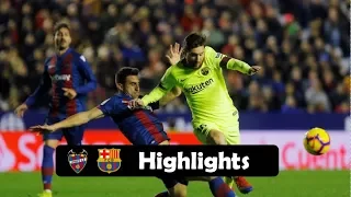 Barcelona vs Levante Highlights 16/12/18 - HD