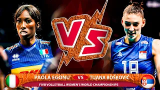 Are You Ready For The Battle of Paola Egonu vs Tijana Bošković in the World Championship 2022?