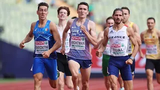 Men's 800m Semi-finals Heat 1&2 |European Athletics Championship 2022 |Munich |19th Aug 22 |