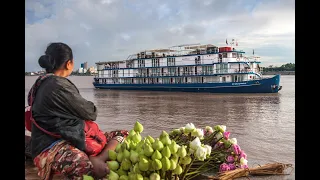 Mekong River Cruise Between Cambodia & Vietnam