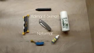 Adimanti Skimen Neformat Carbon обзор + обслуживание EDC ножа!
