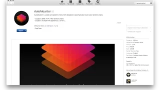 AutoMounter an easy way to automate auto mount of network shares in OSX