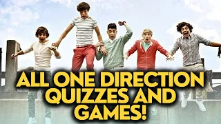 All One Direction Trivia Quizzes and Games!