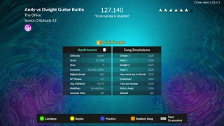 The Office - Andy vs Dwight Guitar Battle/Take Me Home, Country Roads (Clone Hero Preview)