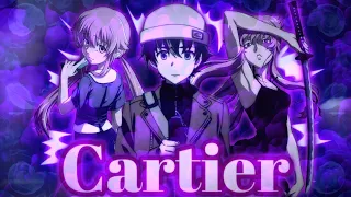 Yuno Gasai and Amano Yukiteru - Cartier [AMV]