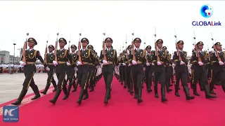 GLOBALink | Ceremony marking CPC centenary begins at Tian'anmen Square