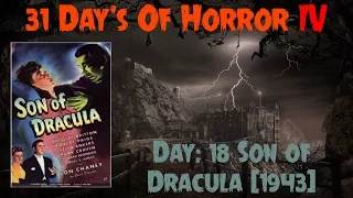 Day 18: Son of Dracula (1943) | 31 Day's Of Horror IV