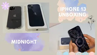 iPhone  13 Unboxing - Midnight