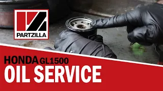 Honda Goldwing 1500 Oil Change | Honda GL1500 Oil Change | How to Change the Oil on a Honda Goldwing