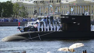 NoComment | Alarde del poderío naval ruso, en el Día de la Armada, en San Petersburgo