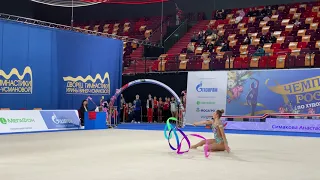 Anastasia Simakova - Ribbon Russian Championship 2021 TAA 23.25