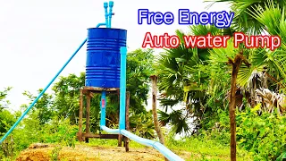 How to make free energy water pump | Pump without electricity | Auto Motion Pump
