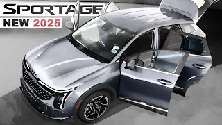 Kia Sportage 2025 Facelift - Redesigned Front-End & Interior Updates