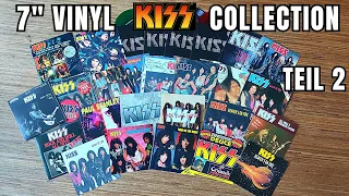 KISS 7" Vinyl Singles Collection Part 2  1983 bis 2023 | Rock - Metal Schallplatten Sammlung