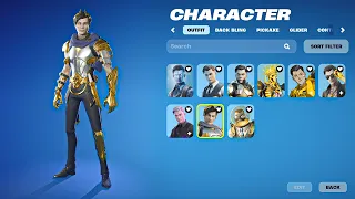 Evolution of Fortnite Midas Skins (2020 - 2024)