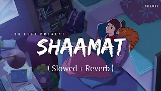 Shaamat - Lofi (Slowed + Reverb) | Ankit Tiwari, Tara Sutaria | SR Lofi