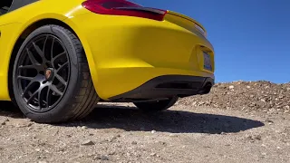 2014 Porsche Boxster Base Exhaust Sound - 2.7 L