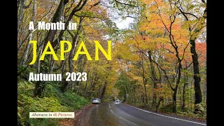 A Month-long Trip to Japan in Autumn 2023