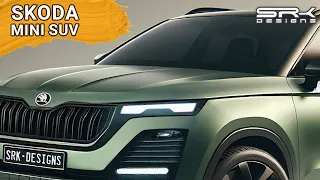 2025 Skoda Compact SUV Concept - Digital Art | SRK Designs