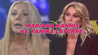 Mariana Nannis VS Yanina Latorre - Cruce picante en Showmatch