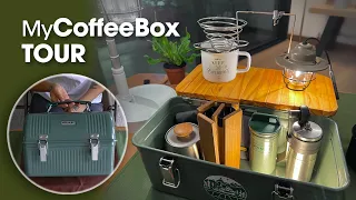 What’s in my Stanley Coffee Box? DIY,CAMPHACK,Stanley lunch Box, Outdoor Coffee,Camping Gears,Relax