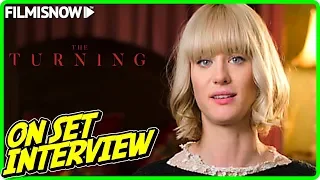 THE TURNING | Mackenzie Davis "Kate" On-set Interview