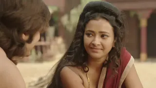 chandra nandhini in village scene🌼