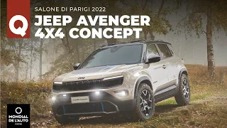 Jeep Avenger 4x4 Concept: la B-Suv è già pronta per il fuoristrada