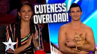 Judges FALL Head over Heels for CUTE dog act! | Unforgettable Audition | Britain's Got Talent