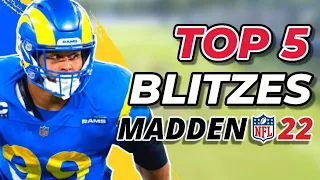 I Give You The [Top 5] Blitzes Of The Pros (Madden 22)