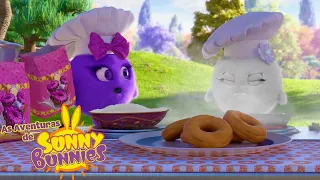 Fazendo Donuts | As Aventuras de Sunny Bunnies | Desenhos Animados Infantis